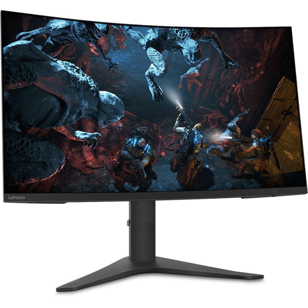 Lenovo G32qc-10 31.5-inch Curved Gaming Monitor (66A2GACBSA) — front view