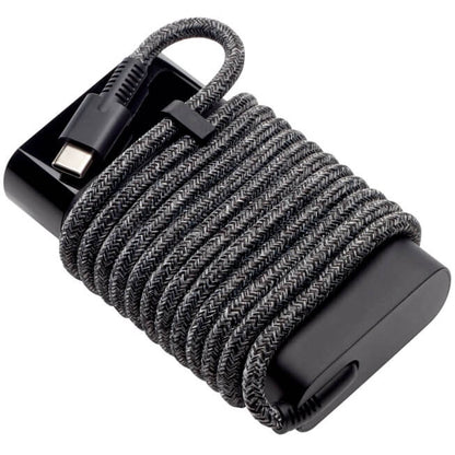 HP USB-C 65W Laptop Charger (671R3AA) — front view