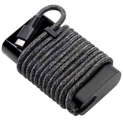 HP USB-C 65W Laptop Charger (671R3UT) — front view