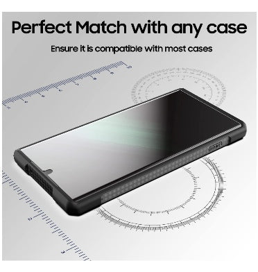 Whitestone Samsung Galaxy S23 Ultra Tempered Dome Glass Screen Protector 2pk product image 6