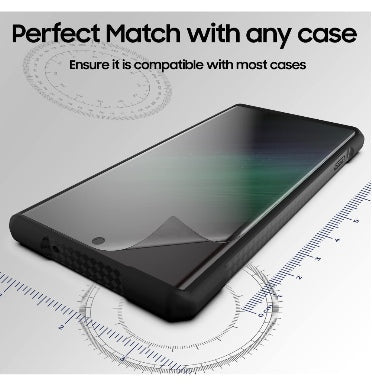 Whitestone Samsung Galaxy S23 Ultra Uv Gen Hard Coated Film Screen Protector 2pk product image 4