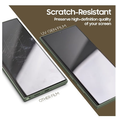 Whitestone Samsung Galaxy S23 Ultra Uv Gen Hard Coated Film Screen Protector 2pk product image 6
