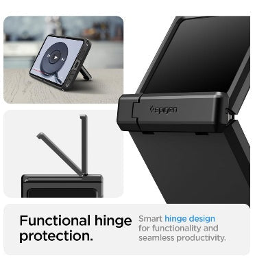 Spigen Samsung Galaxy Z Flip 6 Premium Tough Armor Pro Case Black product image 5
