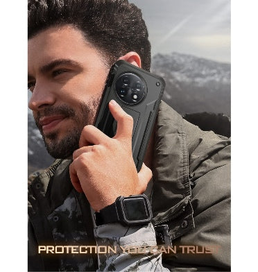 Oneplus 11 Premium Full Body Rugged Poetic Revolution Case With Built-In Screen Protector Black product image 6