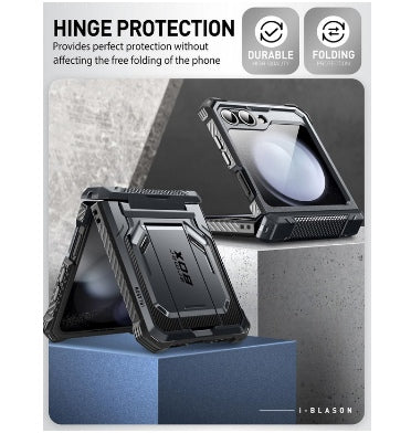 I-Blason Samsung Galaxy Z Flip 6 Premium Full Body Armorbox Protective Case Black product image 6