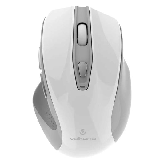 Volkano Aurum Series Rechargeable Bluetooth 2.4GHz White Mouse (VK-20235-WT) image 1