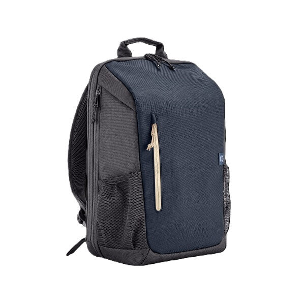 HP Travel 18 Liter 15.6″ Blue Night Laptop Backpack (6B8U7AA) — front view