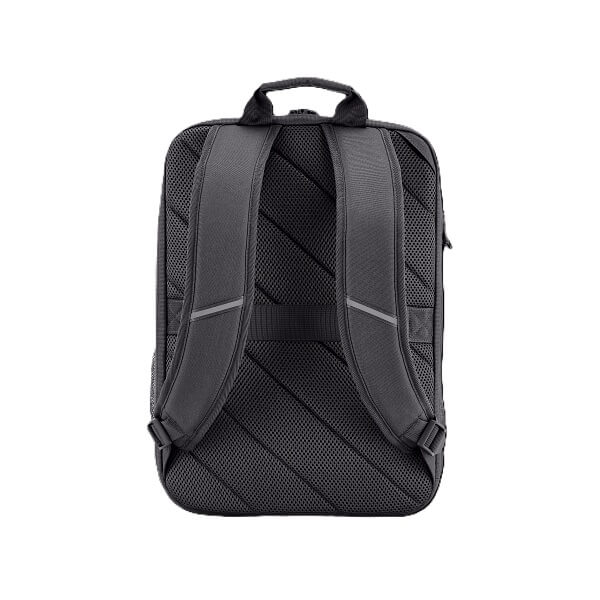 HP Travel 18 Liter 15.6″ Blue Night Laptop Backpack (6B8U7AA) — rear view