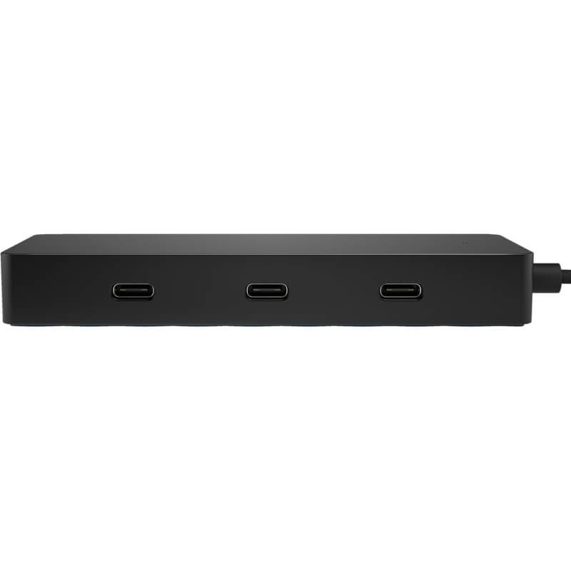 HP 4K USB-C Multiport Hub (6G843AA) — rear view