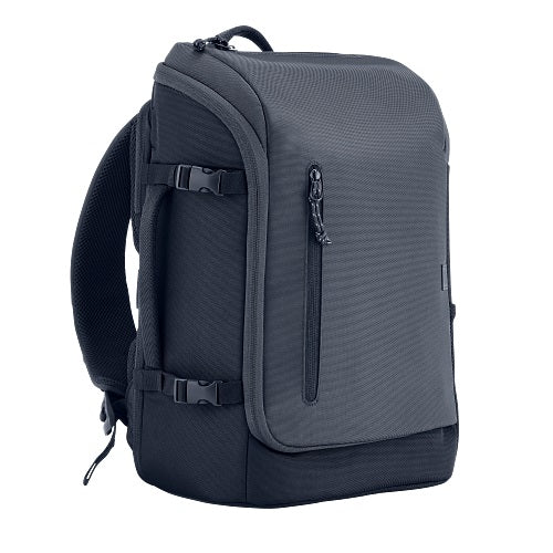 HP Travel 25 Liter 15.6-inch Laptop Backpack – Iron Grey (6H2D8AA) — front view