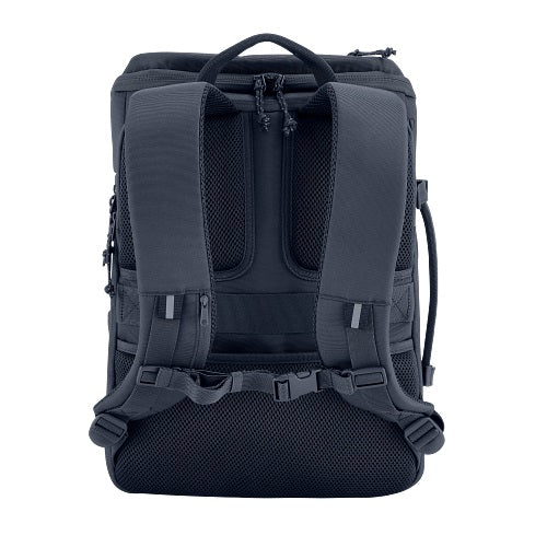 HP Travel 25 Liter 15.6-inch Laptop Backpack – Iron Grey (6H2D8AA) — side view