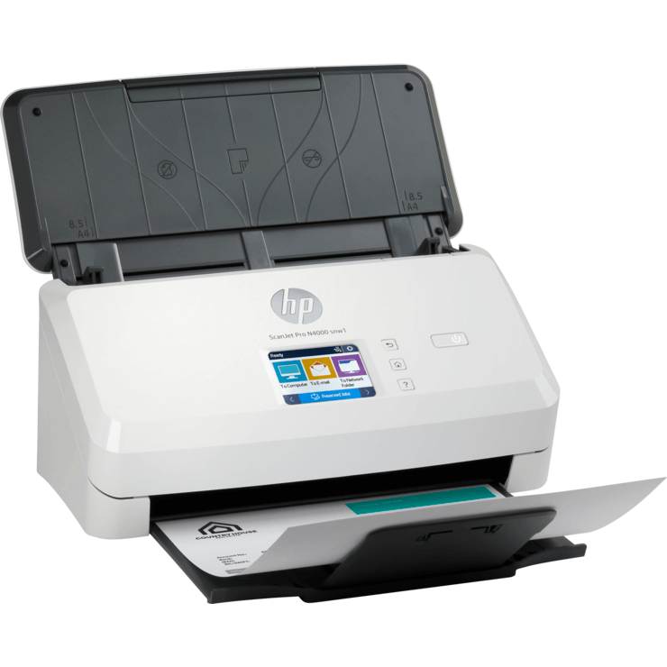 HP ScanJet Pro N4000 snw1 Sheet-feed Scanner (6FW08A) image 2