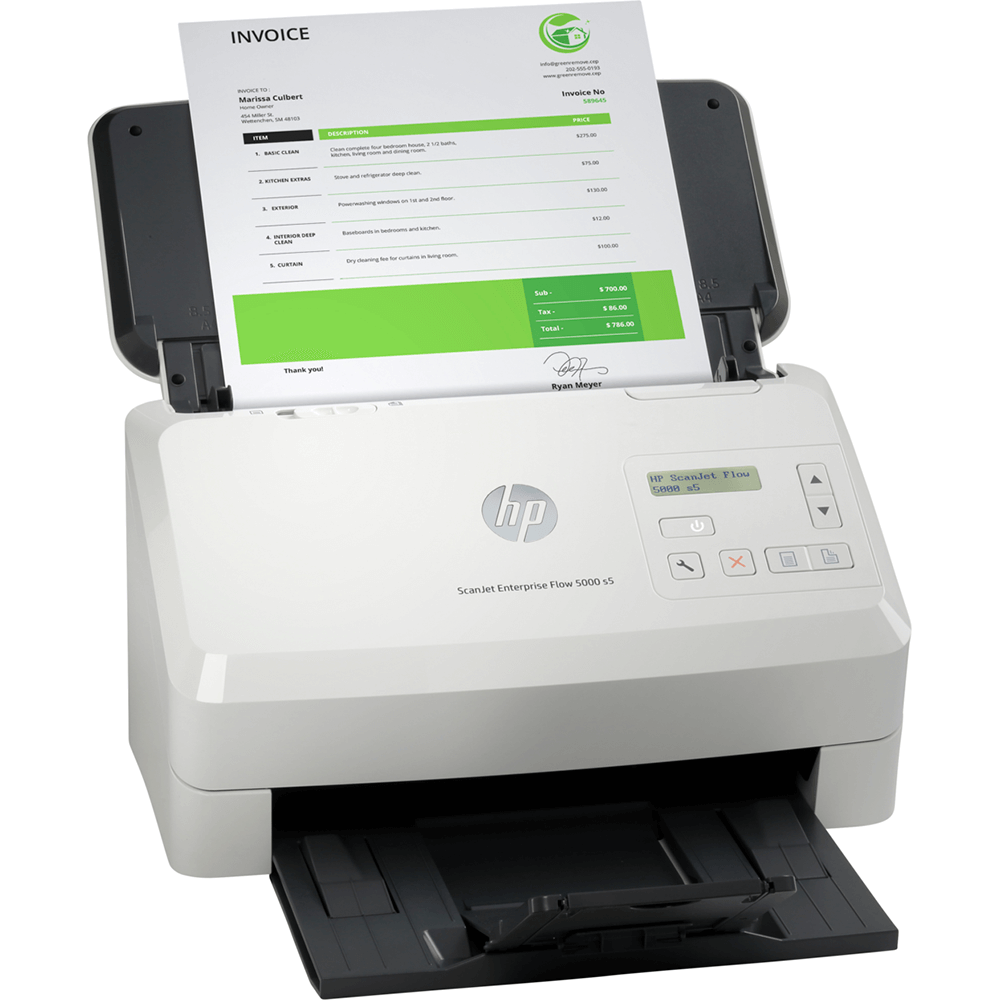 HP Scanjet Enterprise Flow 5000 s5 Sheet-feed Scanner (6FW09A) image 2
