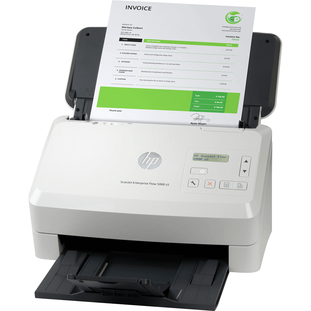 HP Scanjet Enterprise Flow 5000 s5 Sheet-feed Scanner (6FW09A) image 3