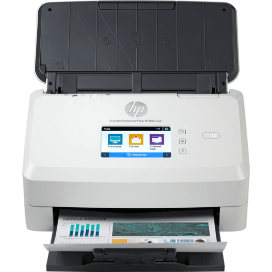 HP ScanJet Enterprise Flow N7000 snw1 Sheet-feed Scanner (6FW10A) image 1