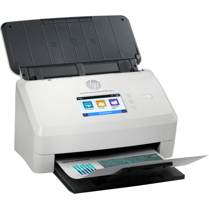 HP ScanJet Enterprise Flow N7000 snw1 Sheet-feed Scanner (6FW10A) image 2