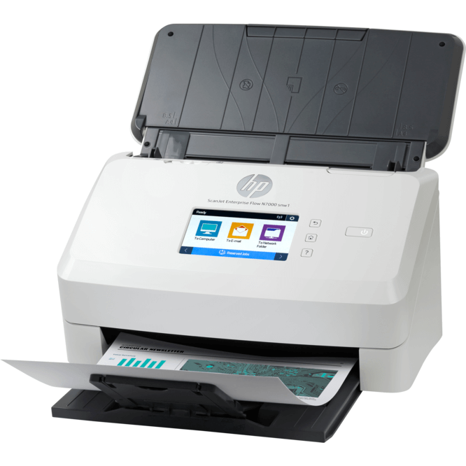 HP ScanJet Enterprise Flow N7000 snw1 Sheet-feed Scanner (6FW10A) image 3