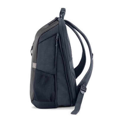 HP Travel 18 Liter 15.6″ Iron Grey Laptop Backpack (6H2D9AA) — rear view