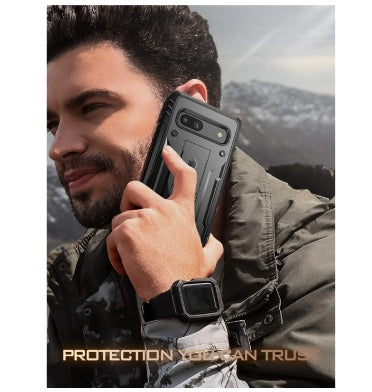 Poetic Google Pixel 7a Premium Full Body Rugged Revolution Series Case Black product image 6