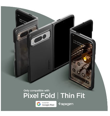 Spigen Google Pixel Fold Premium Slim Thin Fit Case Black product image 2