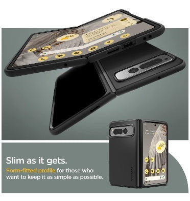 Spigen Google Pixel Fold Premium Slim Thin Fit Case Black product image 4