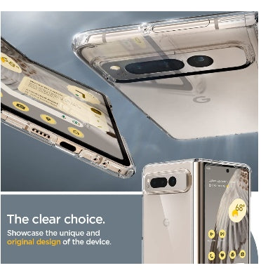 Spigen Google Pixel Fold Premium Slim Ultra Hybrid Case Clear product image 3