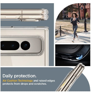 Spigen Google Pixel Fold Premium Slim Ultra Hybrid Case Clear product image 6