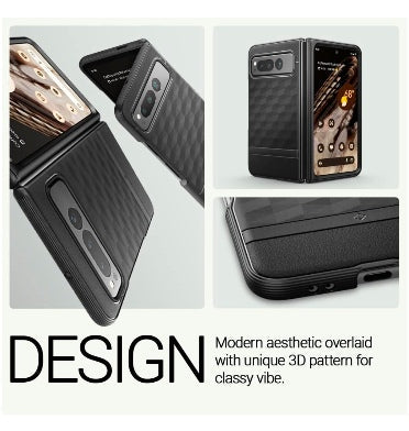 Spigen Google Pixel Fold Premium Parallax Series Protective Case Matte Black product image 3