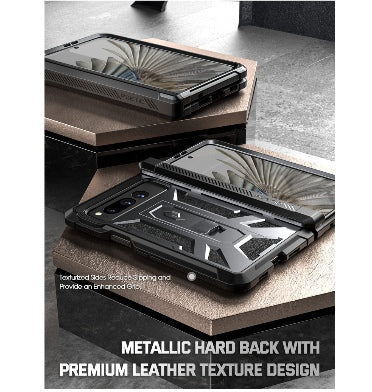 Poetic Google Pixel Fold Premium Full Body Rugged Spartan Series Case Gunmetal product image 4