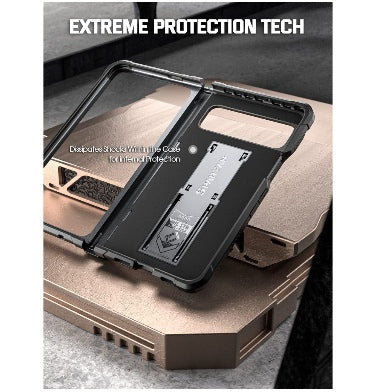 Poetic Google Pixel Fold Premium Full Body Rugged Spartan Series Case Gunmetal product image 6