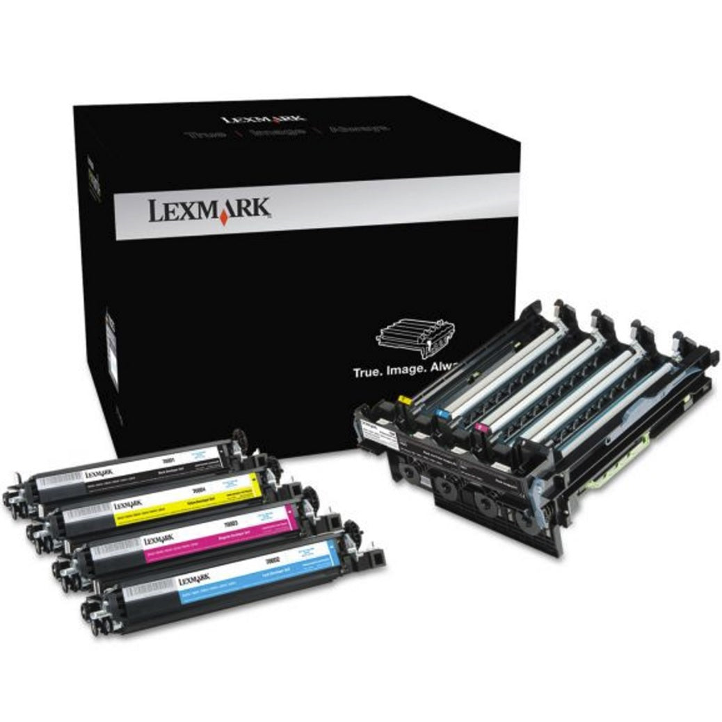 Genuine Lexmark 700Z1 Black Imaging Kit (70C0Z10) image 1