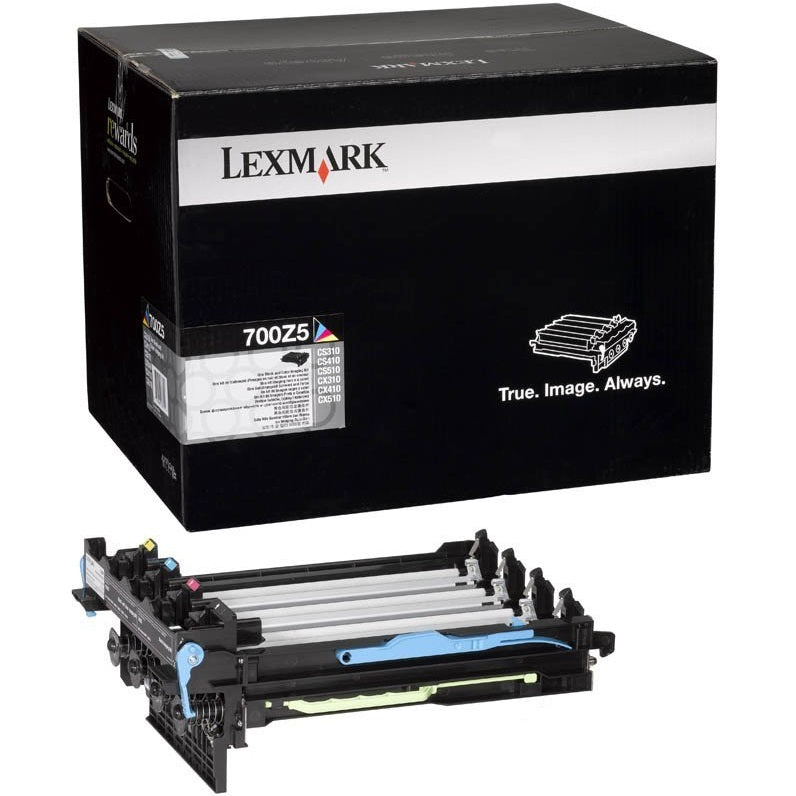 Genuine Lexmark 700Z5 Black and Colour Imaging Kit (70C0Z50) image 1