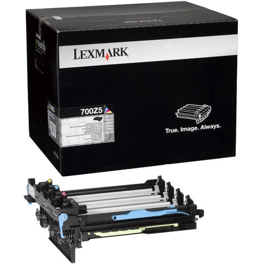 Genuine Lexmark 700Z5 Black and Colour Imaging Kit (70C0Z50) image 1