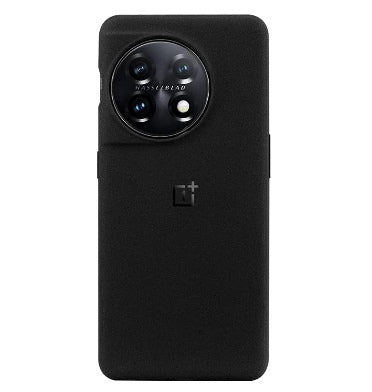 Oneplus 11 Sandstone Bumper Case Black product image 1