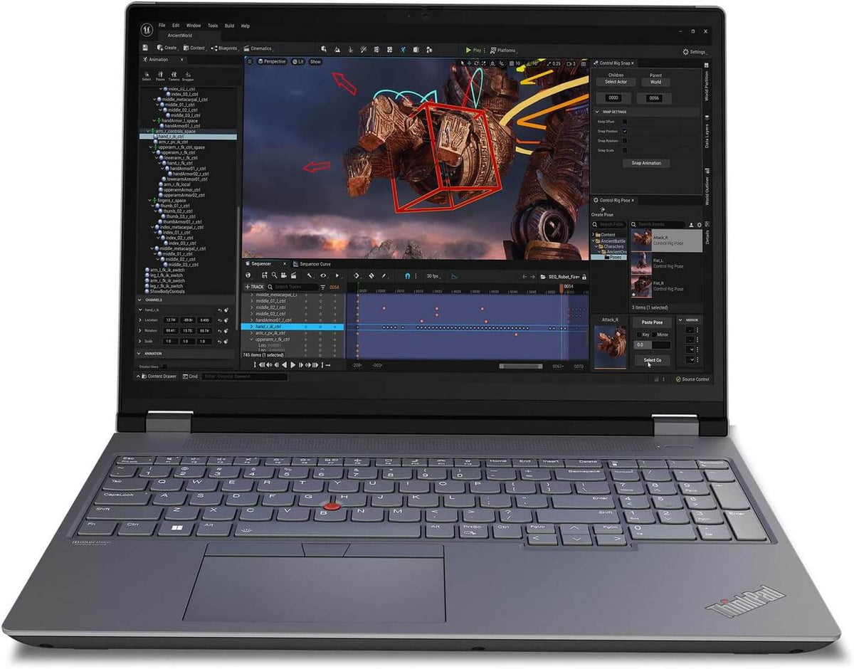 Lenovo ThinkPad P16 Gen 2 Notebook PC – Core i7-13700HX / 16.0″ WQXGA / 32GB RAM / 512GB SSD / NVIDIA RTX 3500 12GB / Win 11 