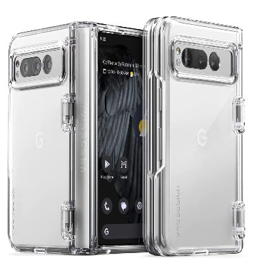 Vrs Google Pixel Fold Premium Modern Slim Simpli Fit Case Clear product image 1