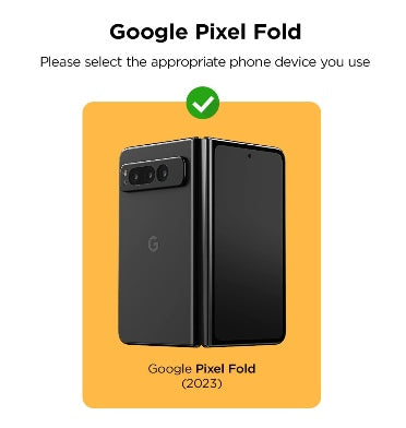 Vrs Google Pixel Fold Premium Modern Slim Simpli Fit Case Clear product image 7