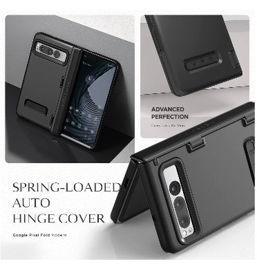 Vrs Google Pixel Fold Premium Modern Rugged Terra Guard Case Black product image 5