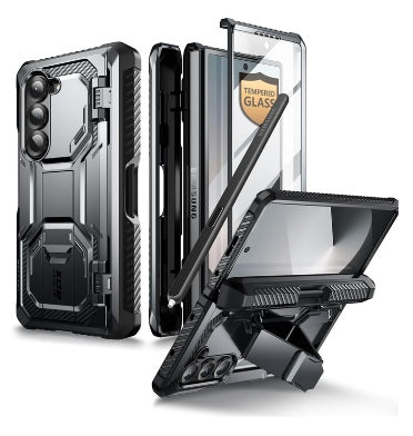 I-Blason Samsung Galaxy Z Fold 6 Premium Full Body Armorbox Protective Bumper Case Black product image 1
