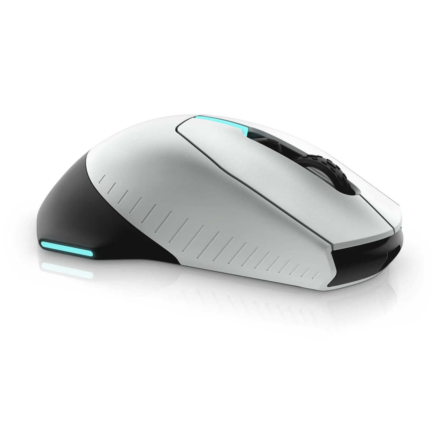 Dell Alienware AW610M Wired/Wireless Gaming Mouse – Lunar Light (545-BBCN) image 3