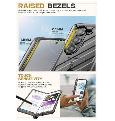 Supcase Samsung Galaxy Z Fold 6 Full Body Rugged Protective Case With S Pen Slot Black product image 8