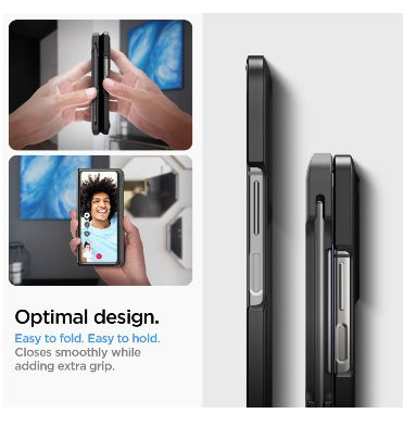 Spigen Samsung Galaxy Z Fold 5 Premium Thin Fit P Case Black product image 5