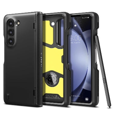Spigen Samsung Galaxy Z Fold 5 Premium Slim Armor Pro Pen Edition Case Black product image 1
