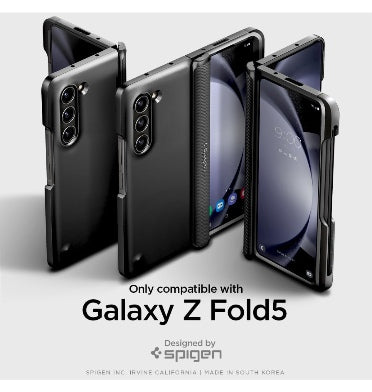 Spigen Samsung Galaxy Z Fold 5 Premium Slim Armor Pro Pen Edition Case Black product image 2