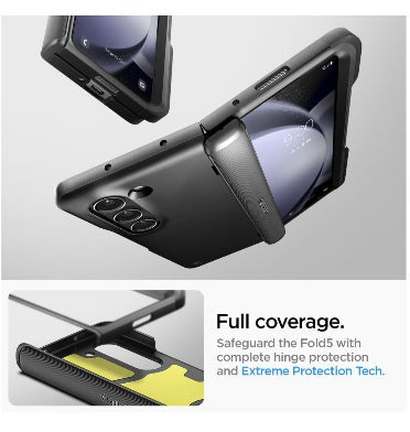 Spigen Samsung Galaxy Z Fold 5 Premium Slim Armor Pro Pen Edition Case Black product image 5