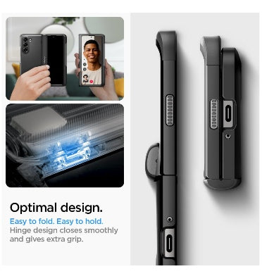 Spigen Samsung Galaxy Z Fold 5 Premium Slim Armor Pro Pen Edition Case Black product image 6