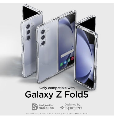 Spigen Samsung Galaxy Z Fold 5 Premium Ultra Hybrid Crystal Case Clear product image 2