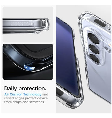 Spigen Samsung Galaxy Z Fold 5 Premium Ultra Hybrid Crystal Case Clear product image 6