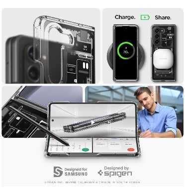 Spigen Samsung Galaxy Z Fold 5 Premium Ultra Hybrid Case Zero One product image 7
