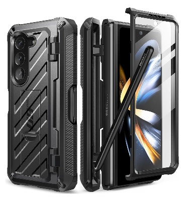 Supcase Samsung Galaxy Z Fold 5 Full Body Rugged Protective Case With S Pen Slot Black product image 1